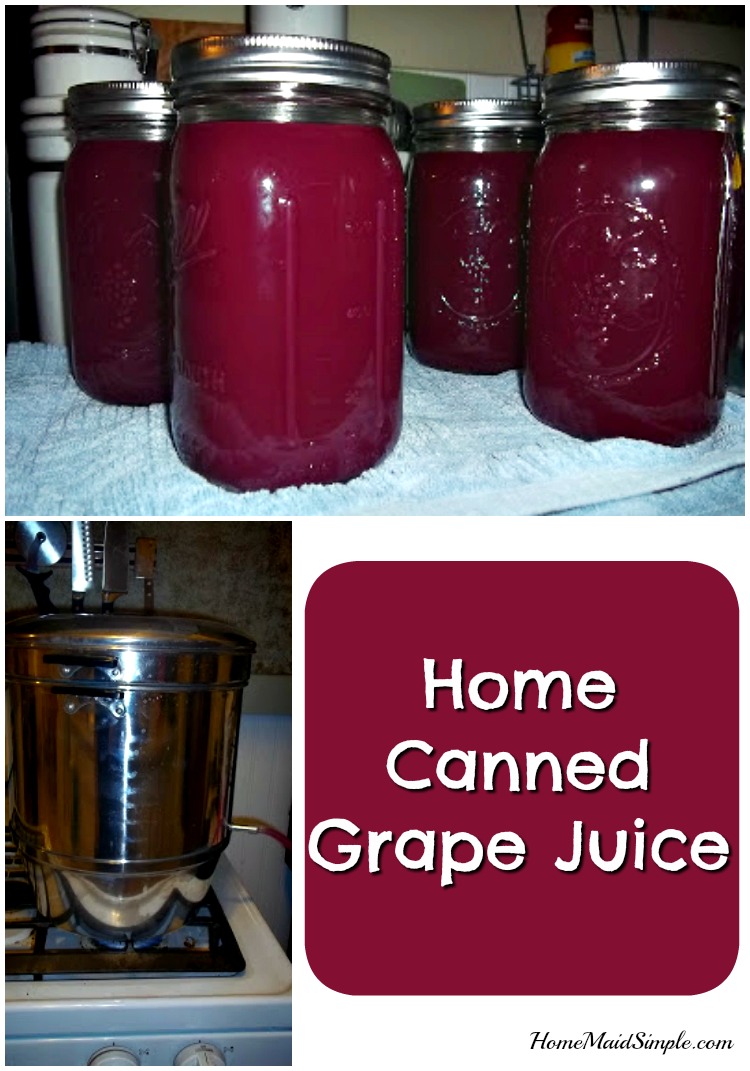 Canning Grape Juice