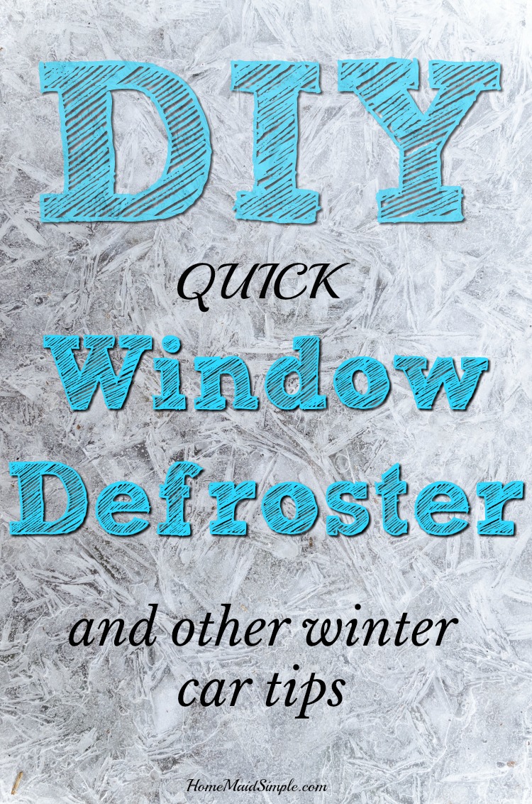 DIY Quick Window Defroster and Other Winter Car Tips