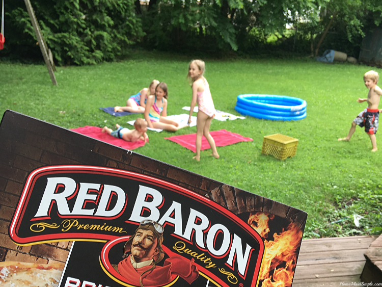 Red Baron helps tame the summer chaos with a summer routine